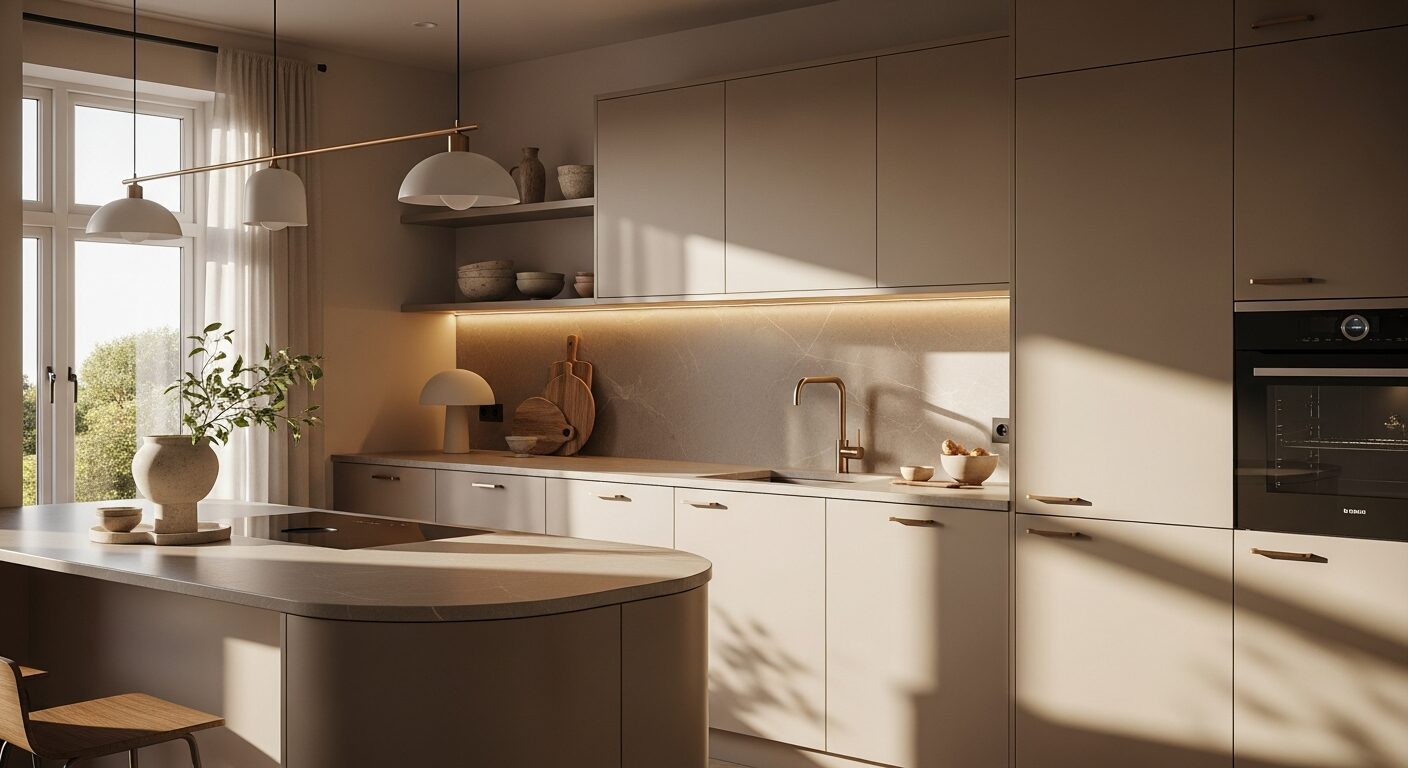 Wohnliche Küche 2026: Wie warme Farben & organische Formen Ihr Zuhause verändern